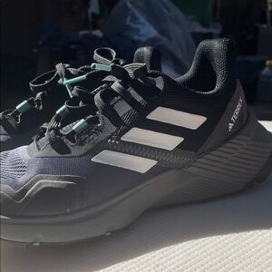 Adidas Terrex Black Gray Athletic Shoes